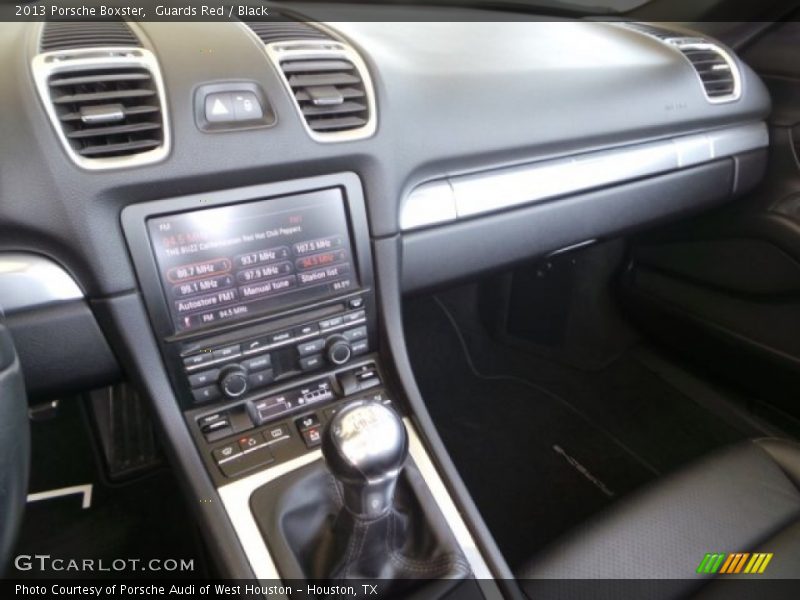 Guards Red / Black 2013 Porsche Boxster