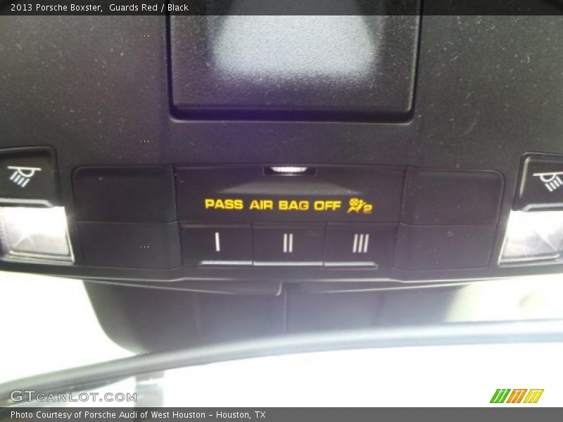 Guards Red / Black 2013 Porsche Boxster