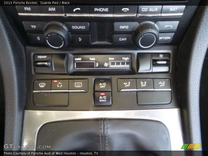 Guards Red / Black 2013 Porsche Boxster