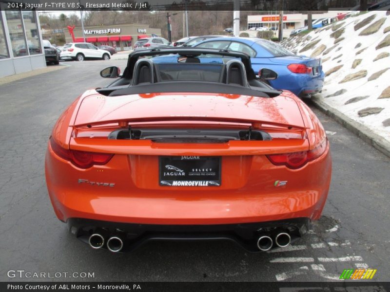 Firesand Metallic / Jet 2014 Jaguar F-TYPE V8 S