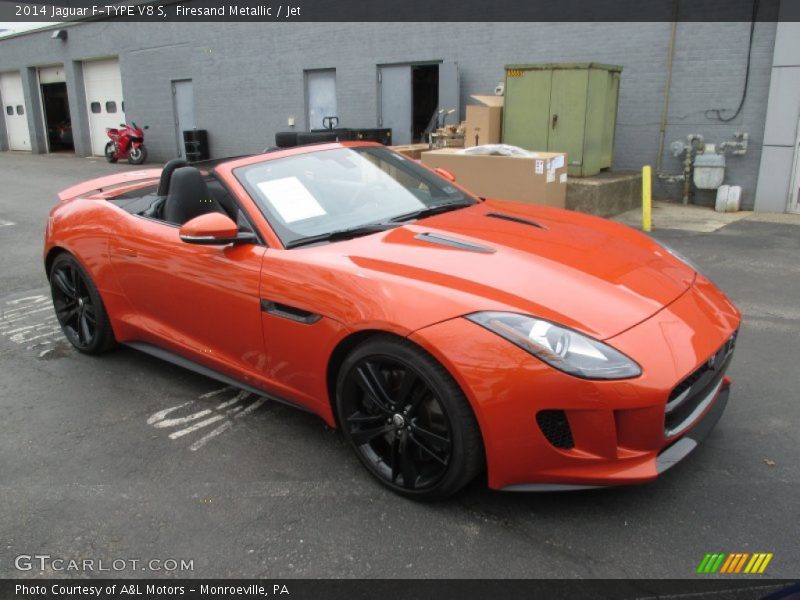  2014 F-TYPE V8 S Firesand Metallic