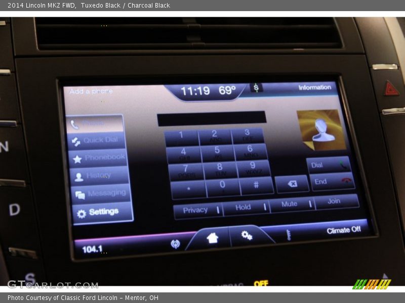 Tuxedo Black / Charcoal Black 2014 Lincoln MKZ FWD