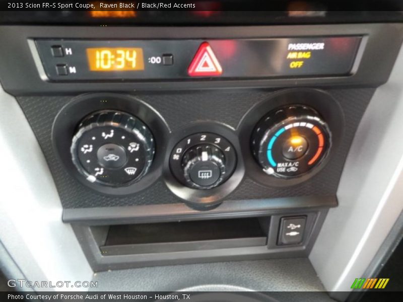 Raven Black / Black/Red Accents 2013 Scion FR-S Sport Coupe
