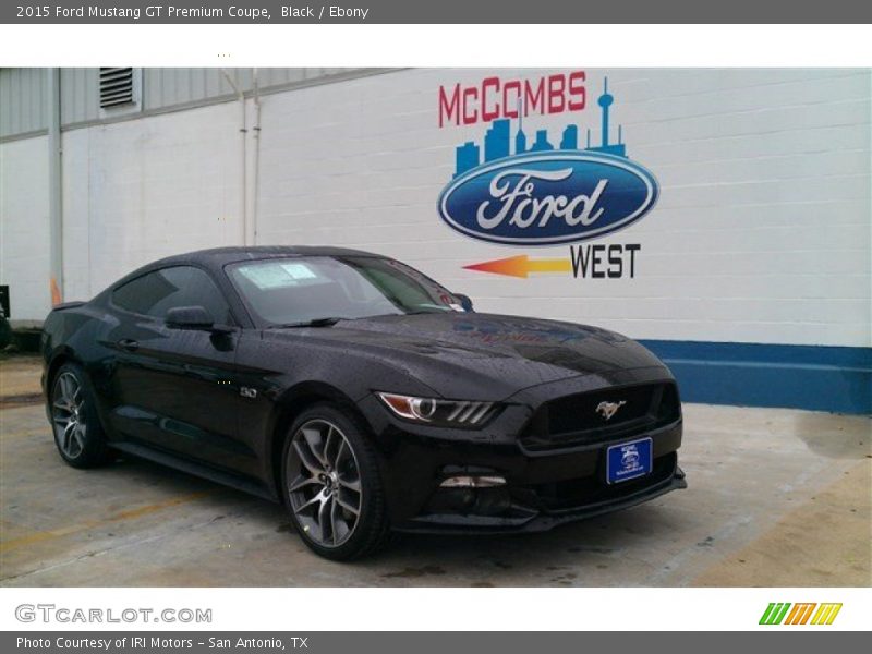 Black / Ebony 2015 Ford Mustang GT Premium Coupe