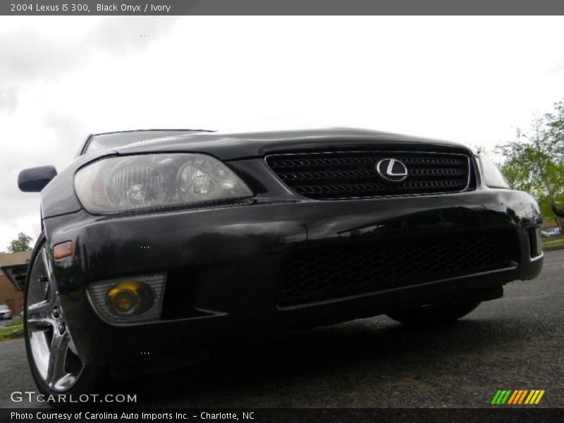 Black Onyx / Ivory 2004 Lexus IS 300