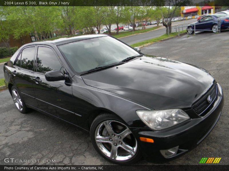 Black Onyx / Ivory 2004 Lexus IS 300