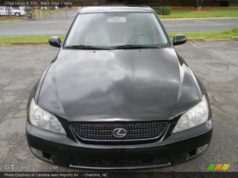 Black Onyx / Ivory 2004 Lexus IS 300