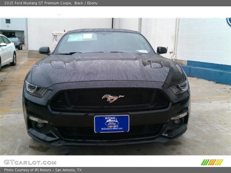 Black / Ebony 2015 Ford Mustang GT Premium Coupe