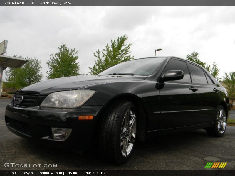 Black Onyx / Ivory 2004 Lexus IS 300
