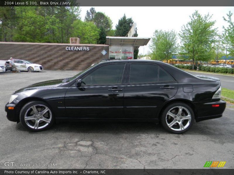 Black Onyx / Ivory 2004 Lexus IS 300