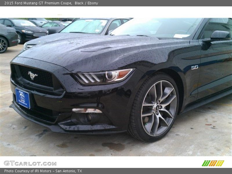 Black / Ebony 2015 Ford Mustang GT Premium Coupe
