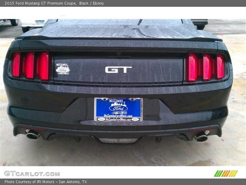 Black / Ebony 2015 Ford Mustang GT Premium Coupe