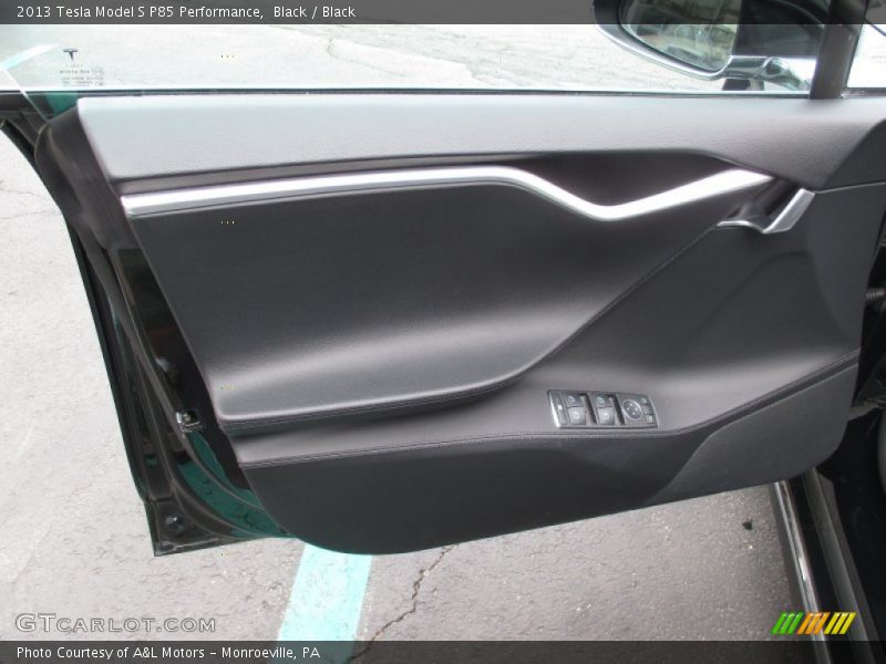 Door Panel of 2013 Model S P85 Performance