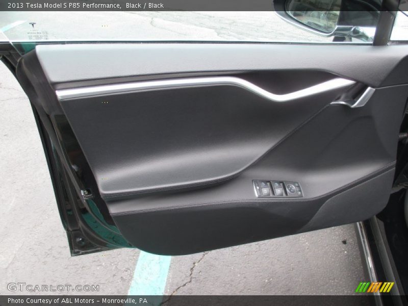 Door Panel of 2013 Model S P85 Performance