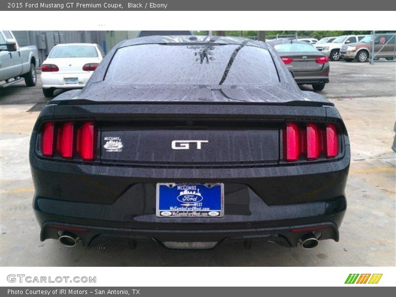 Black / Ebony 2015 Ford Mustang GT Premium Coupe