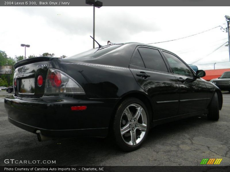 Black Onyx / Ivory 2004 Lexus IS 300