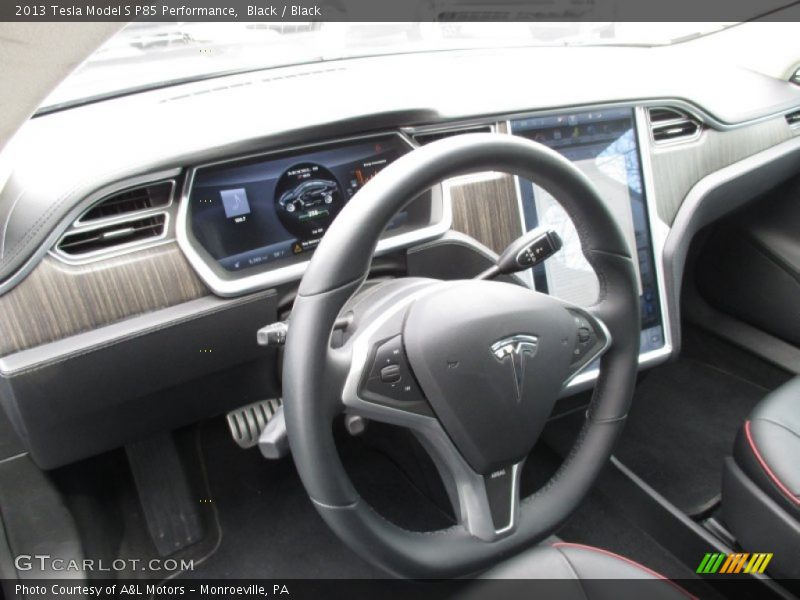  2013 Model S P85 Performance Steering Wheel