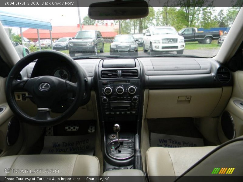 Black Onyx / Ivory 2004 Lexus IS 300
