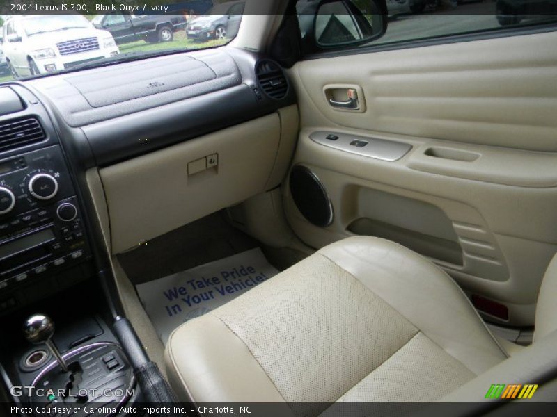 Black Onyx / Ivory 2004 Lexus IS 300