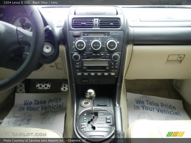 Black Onyx / Ivory 2004 Lexus IS 300
