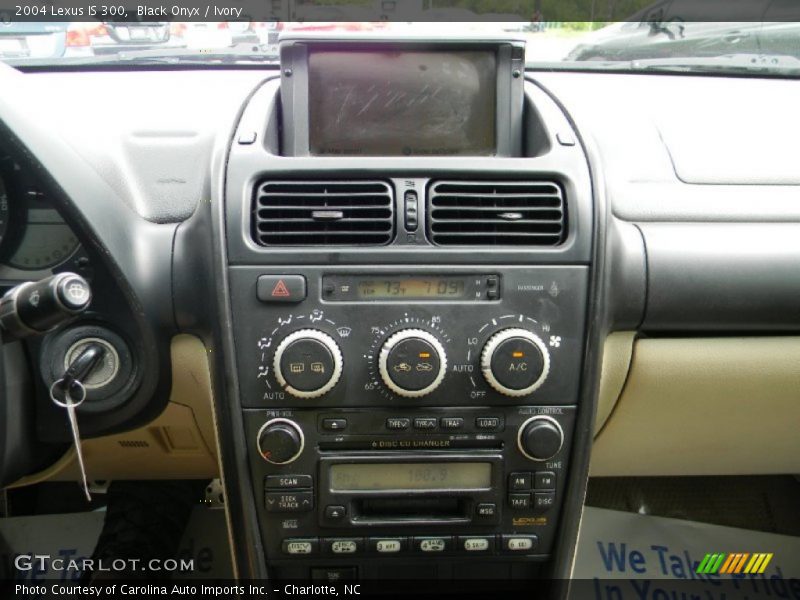 Black Onyx / Ivory 2004 Lexus IS 300