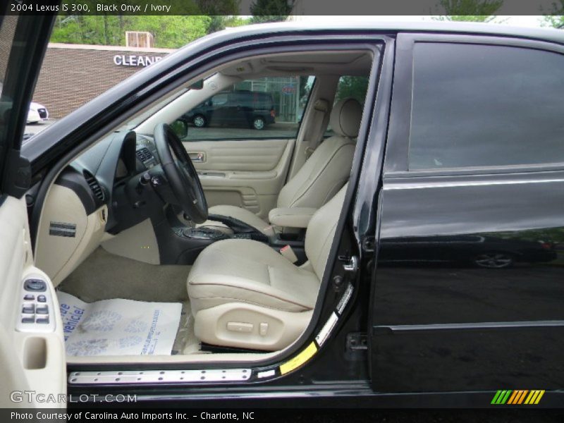 Black Onyx / Ivory 2004 Lexus IS 300