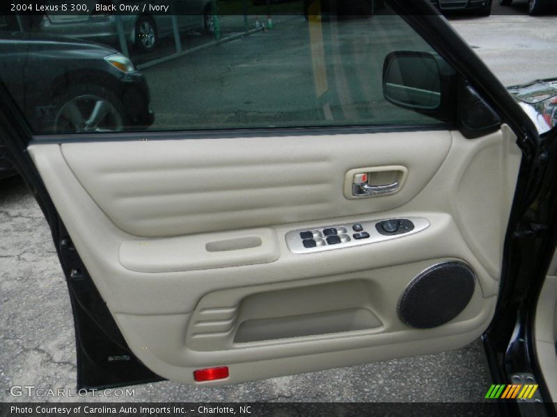Black Onyx / Ivory 2004 Lexus IS 300