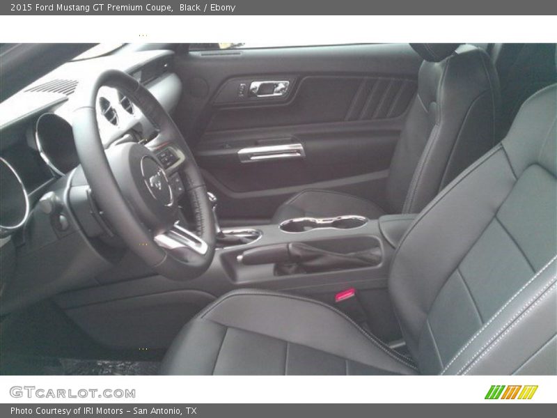 Black / Ebony 2015 Ford Mustang GT Premium Coupe