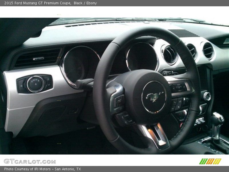 Black / Ebony 2015 Ford Mustang GT Premium Coupe