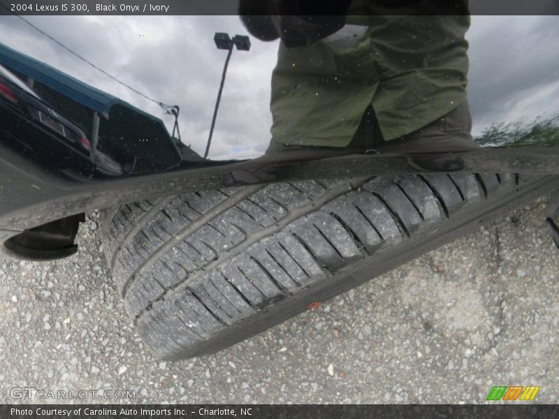 Black Onyx / Ivory 2004 Lexus IS 300