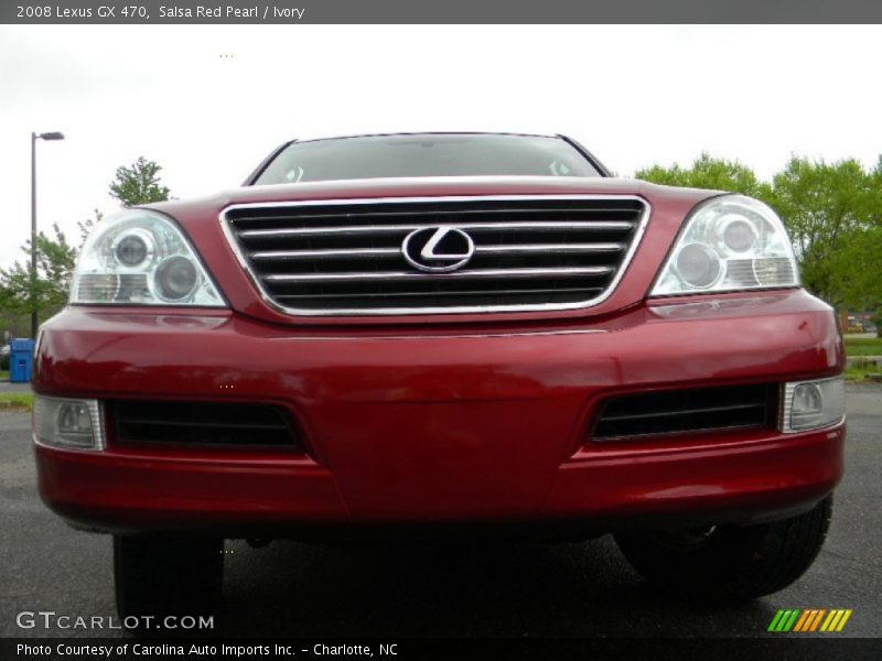 Salsa Red Pearl / Ivory 2008 Lexus GX 470