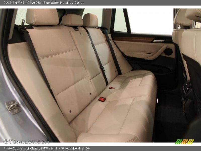 Blue Water Metallic / Oyster 2013 BMW X3 xDrive 28i