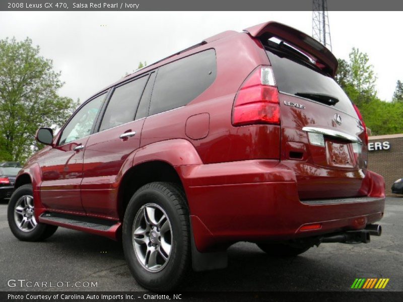 Salsa Red Pearl / Ivory 2008 Lexus GX 470