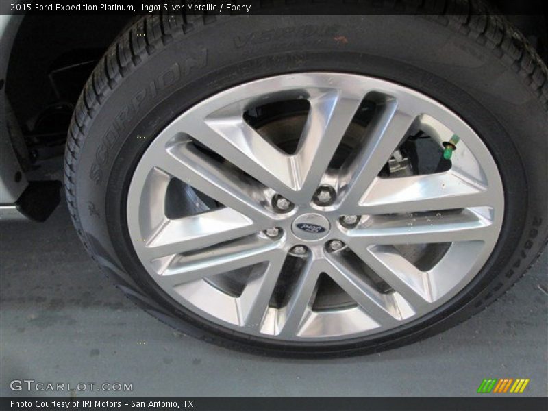 Ingot Silver Metallic / Ebony 2015 Ford Expedition Platinum