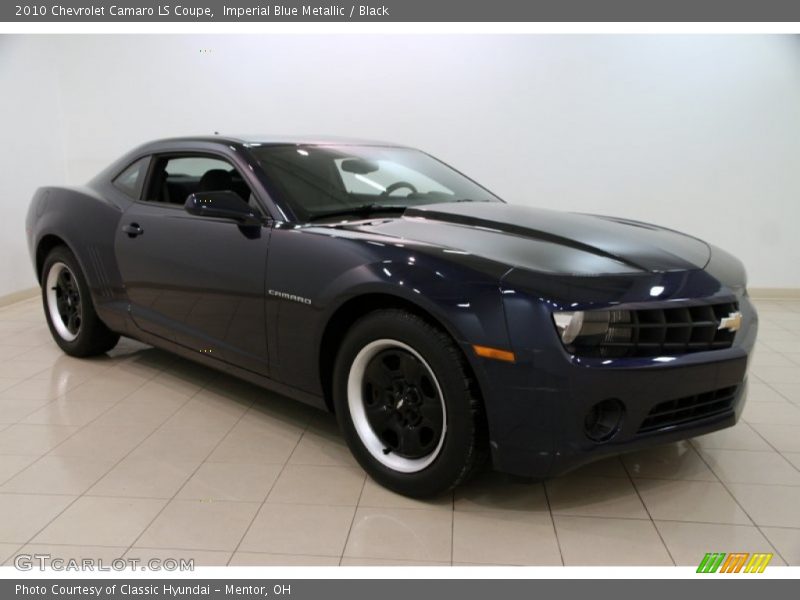 Imperial Blue Metallic / Black 2010 Chevrolet Camaro LS Coupe