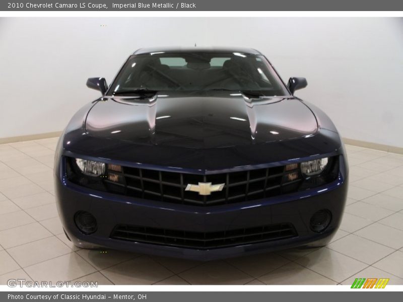 Imperial Blue Metallic / Black 2010 Chevrolet Camaro LS Coupe