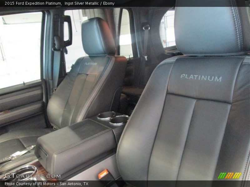 Ingot Silver Metallic / Ebony 2015 Ford Expedition Platinum