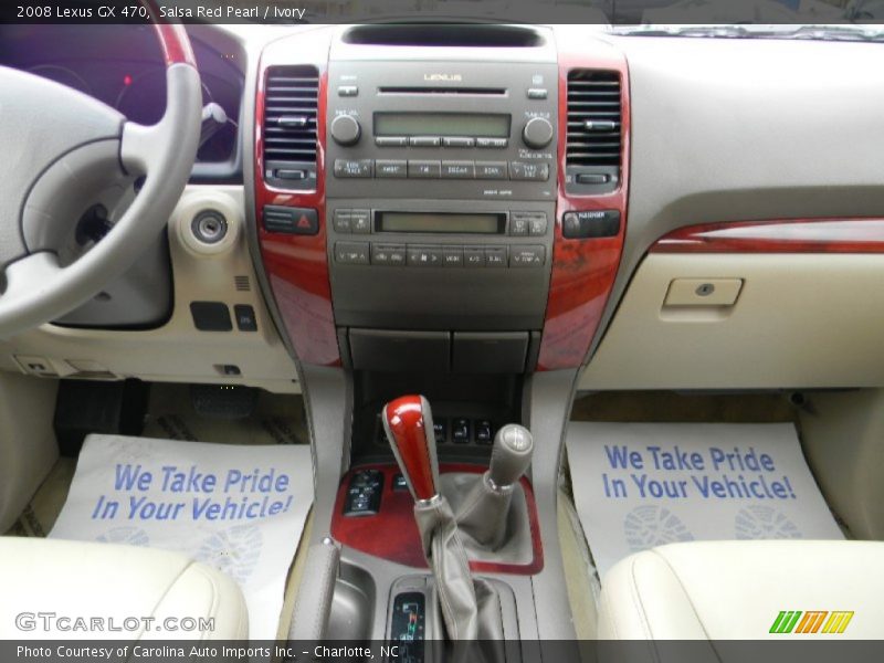 Salsa Red Pearl / Ivory 2008 Lexus GX 470