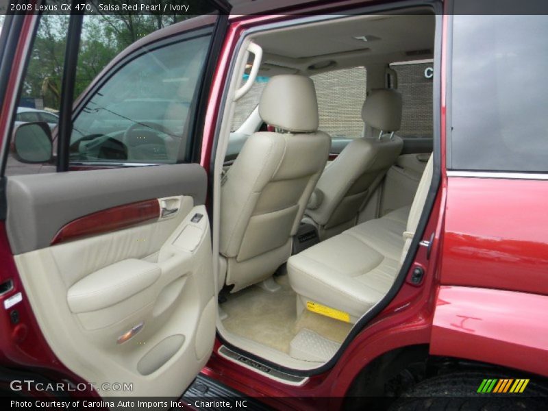 Salsa Red Pearl / Ivory 2008 Lexus GX 470