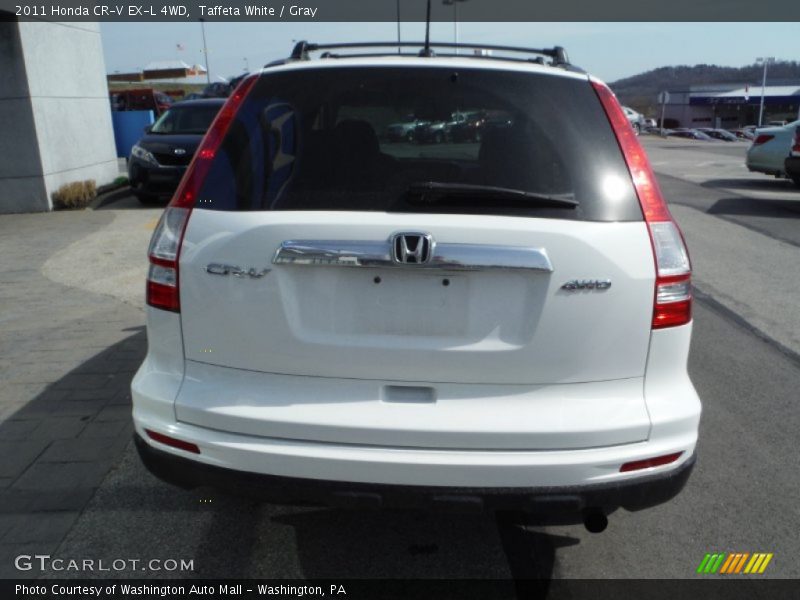 Taffeta White / Gray 2011 Honda CR-V EX-L 4WD