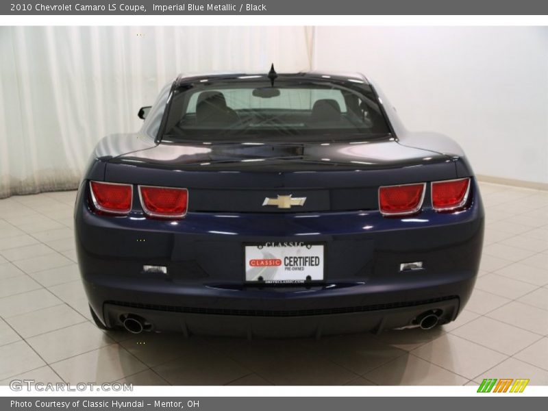 Imperial Blue Metallic / Black 2010 Chevrolet Camaro LS Coupe