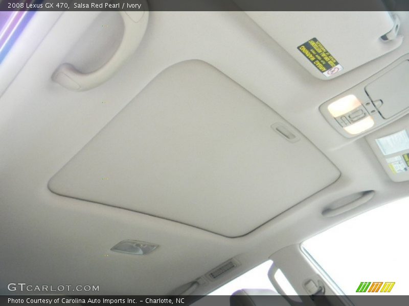 Salsa Red Pearl / Ivory 2008 Lexus GX 470