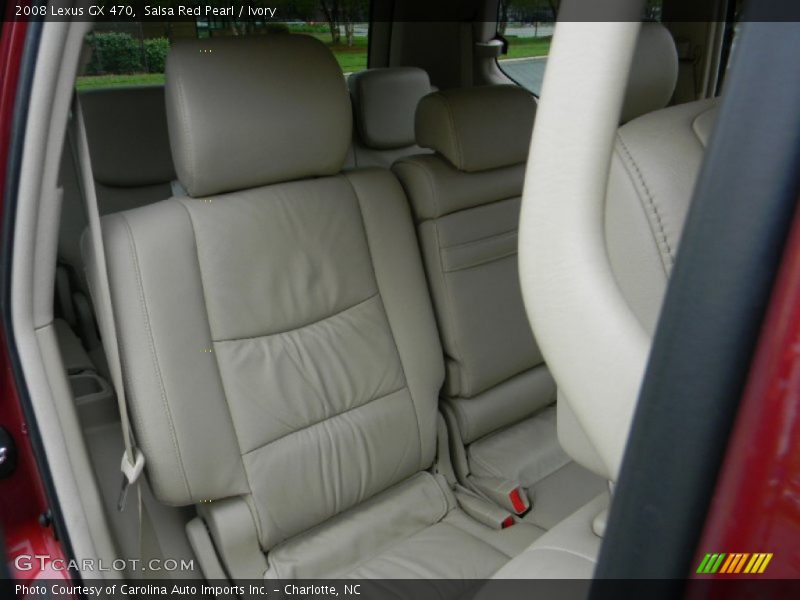 Salsa Red Pearl / Ivory 2008 Lexus GX 470