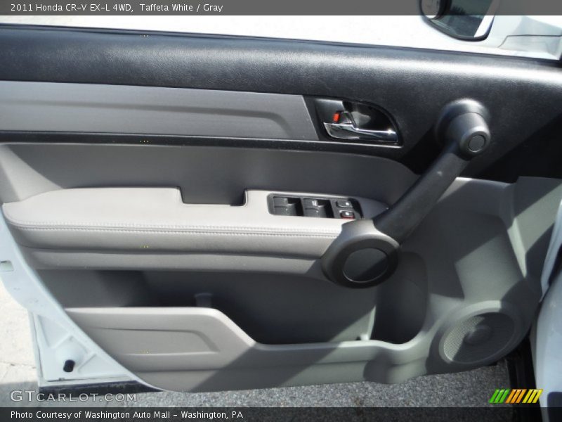 Taffeta White / Gray 2011 Honda CR-V EX-L 4WD