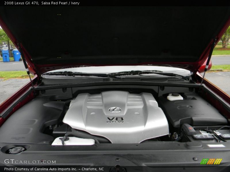 Salsa Red Pearl / Ivory 2008 Lexus GX 470