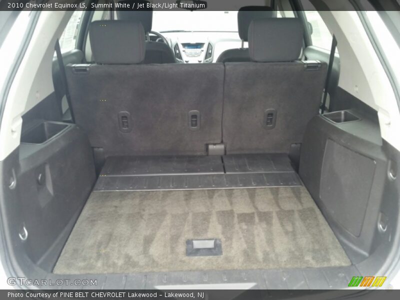 Summit White / Jet Black/Light Titanium 2010 Chevrolet Equinox LS
