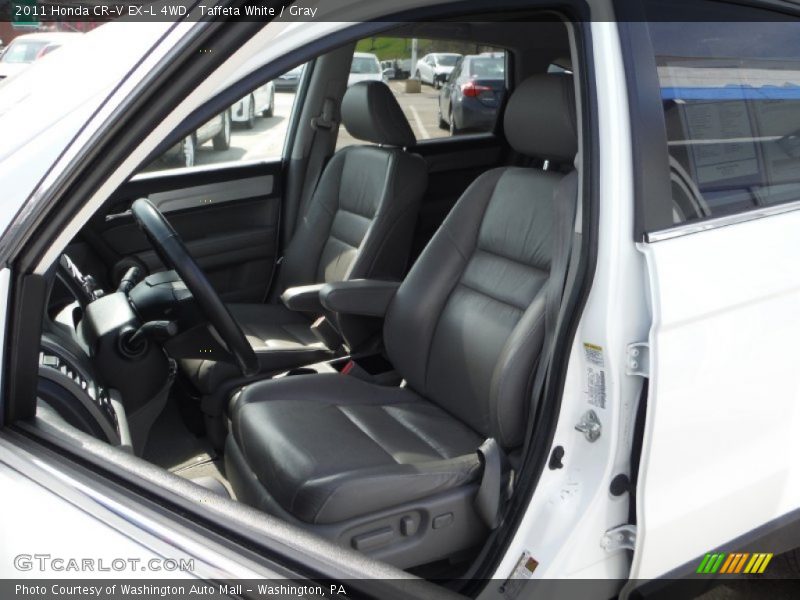 Taffeta White / Gray 2011 Honda CR-V EX-L 4WD