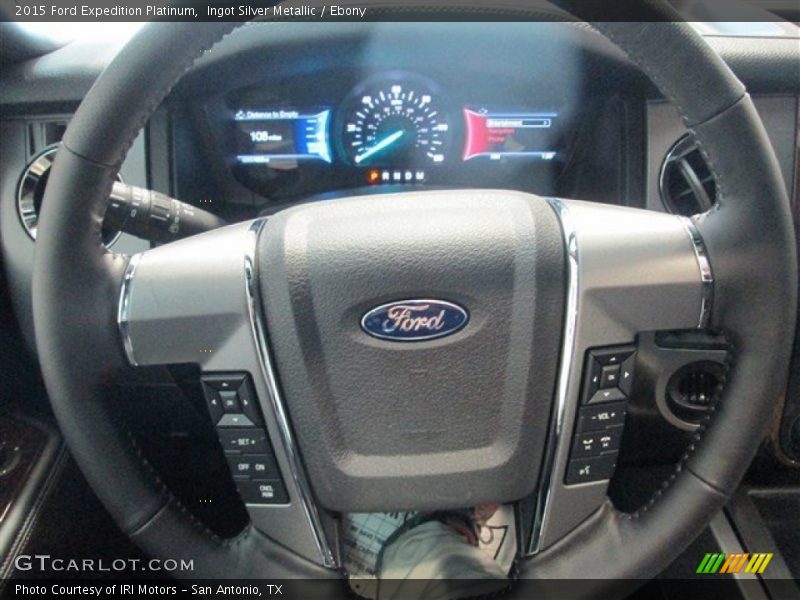Ingot Silver Metallic / Ebony 2015 Ford Expedition Platinum