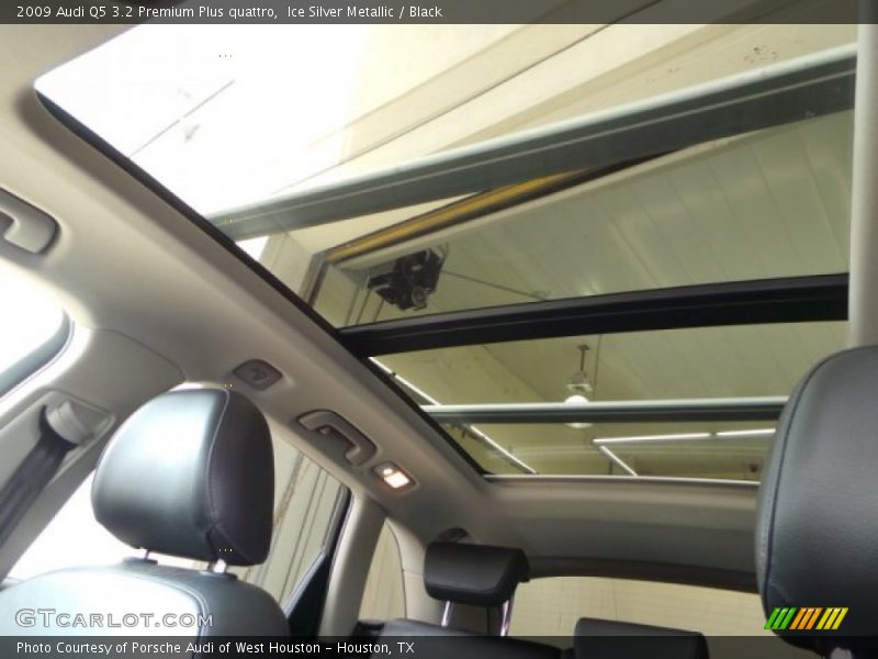 Ice Silver Metallic / Black 2009 Audi Q5 3.2 Premium Plus quattro