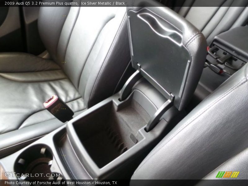 Ice Silver Metallic / Black 2009 Audi Q5 3.2 Premium Plus quattro